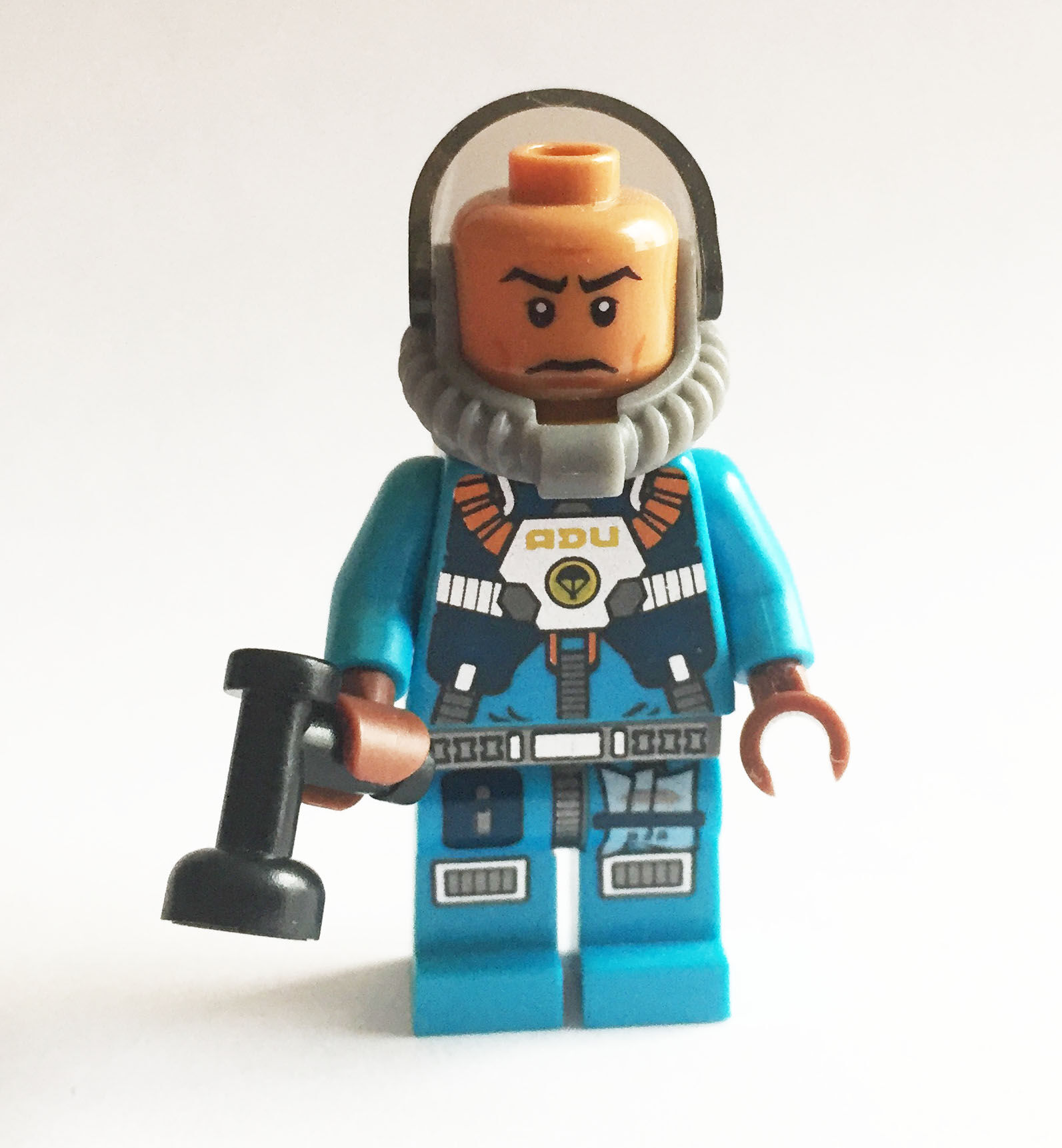 lego_minifigur_pr_ras_tschubai_vorne LEGO Minifigur Ras Tschubai (Perry Rhodan)