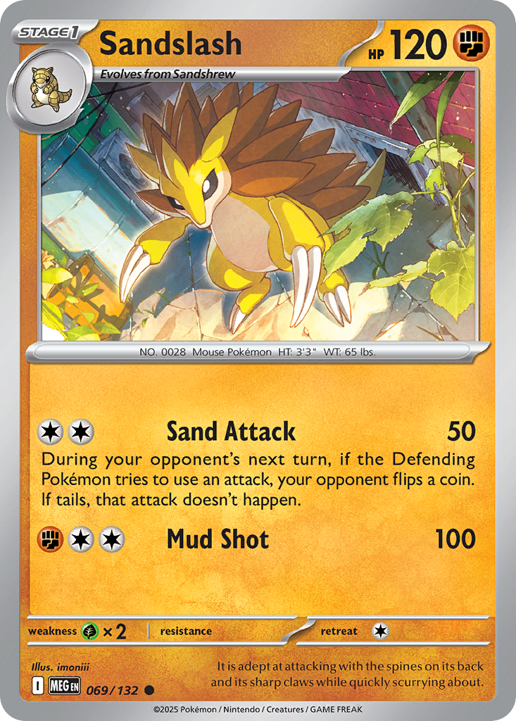 Sandslash - 069/132 - EN