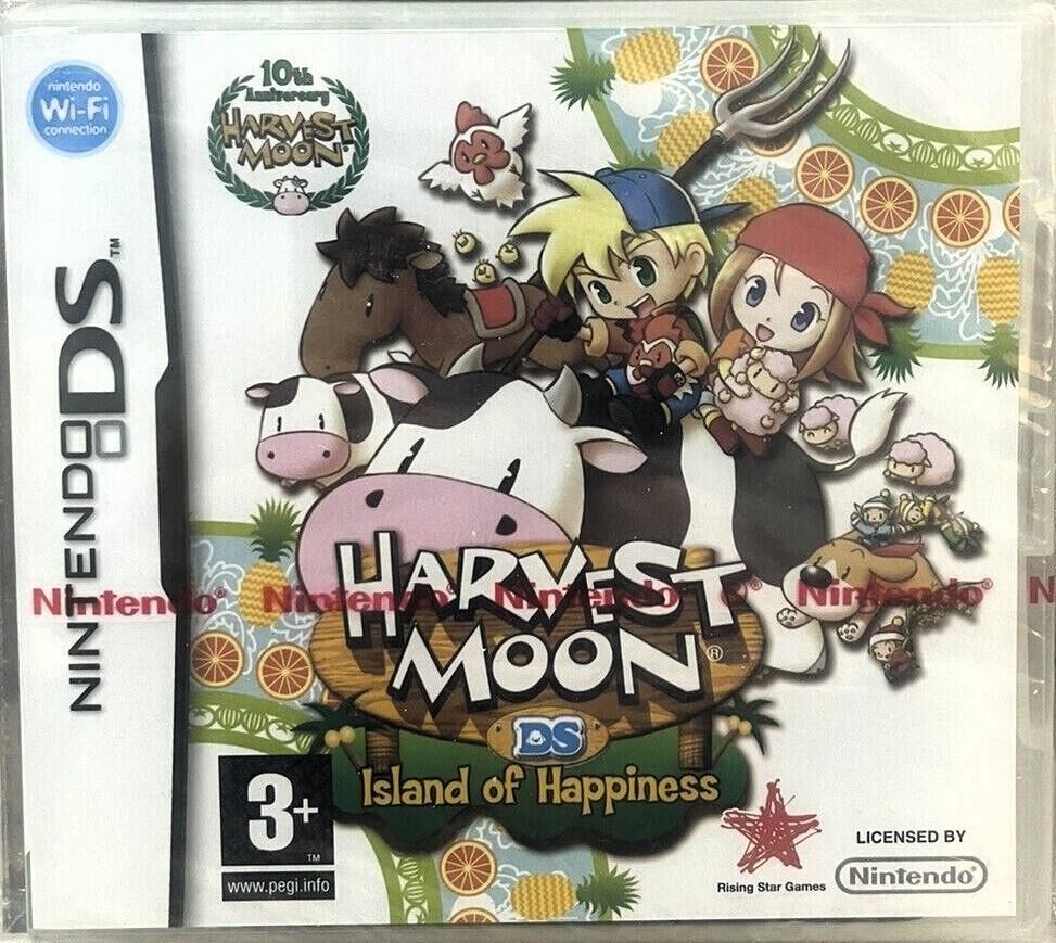 Harvest Moon Island of Happiness - Nintendo DS - EN
