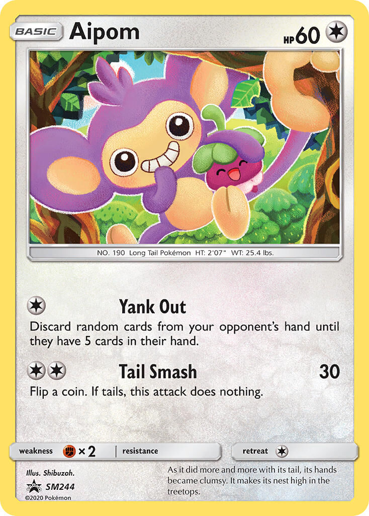 Aipom - SM244/SM244 - EN Aipom - SM244/SM244 - EN