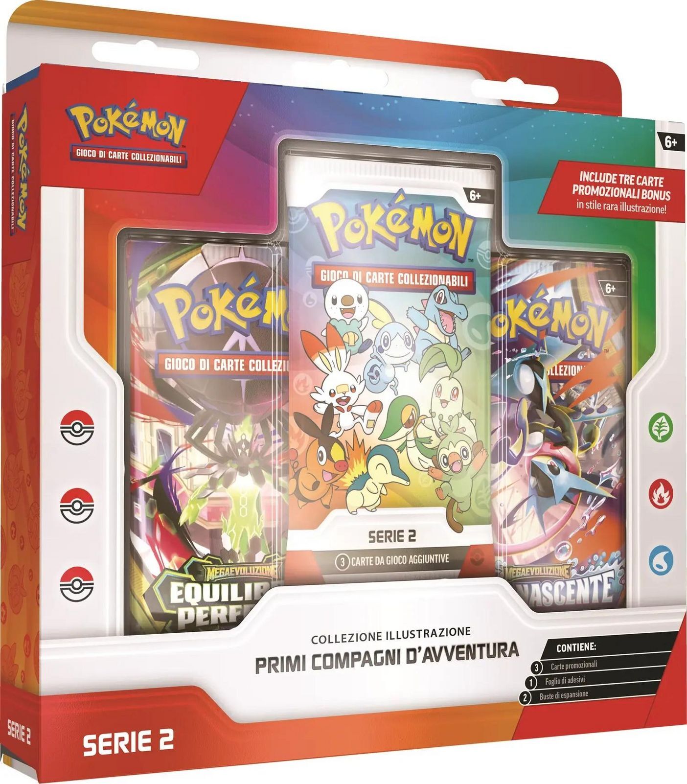 Pokémon TCG: First Partner Illustration Collection - Series 2 - IT Pokémon TCG: First Partner Illustration Collection - Series 2 - IT