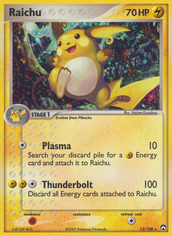Raichu - 12/108 - EN Raichu - 12/108 - EN