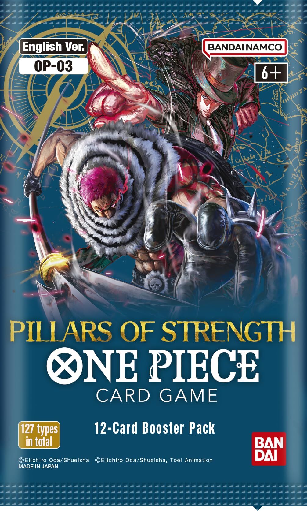 Pillars Of Strength OP-03 Booster Pack - One Piece Card Game - EN Pillars Of Strength OP-03 Booster Pack - One Piece Card Game - EN