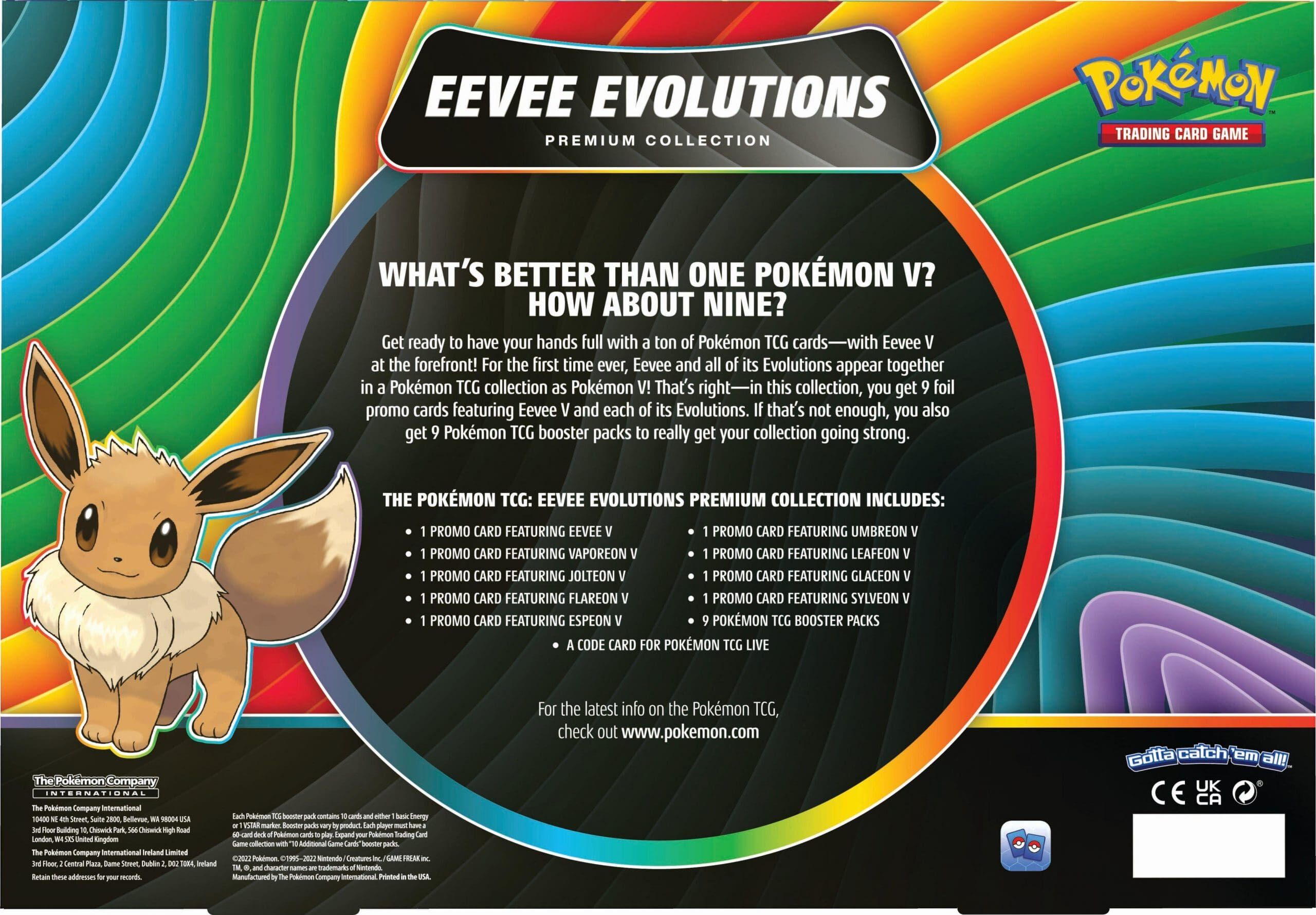 Pokémon TCG: Eevee Evolutions Premium Collection Box - EN