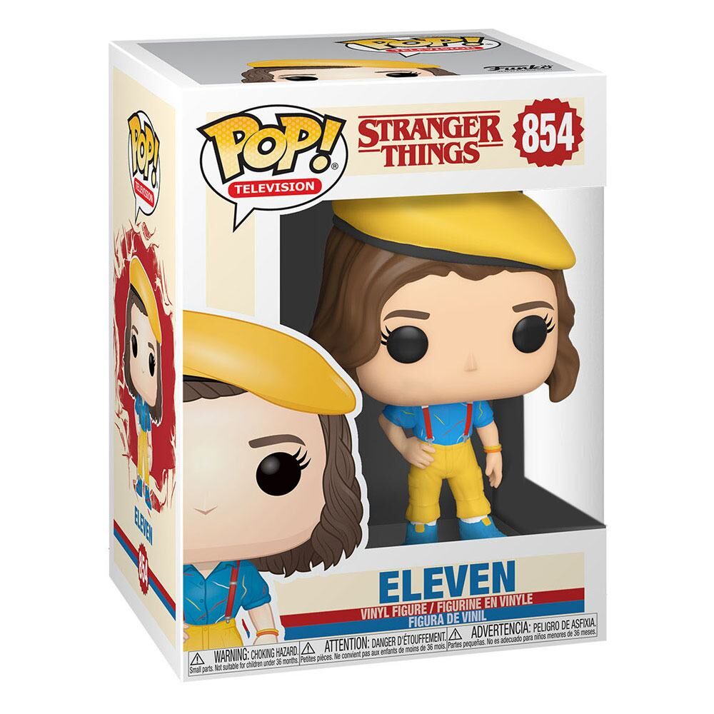 Stranger Things POP! TV Vinyl Figur Eleven in Yellow Outfit 9 cm