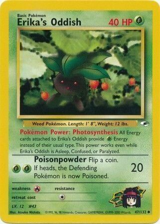 Erika’s Oddish - 47/132 - Unlimited - EN