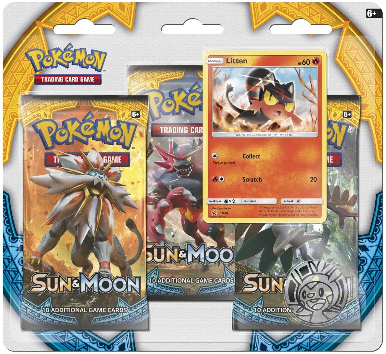 Pokémon Sun & Moon Base Litten Collection Blister - EN