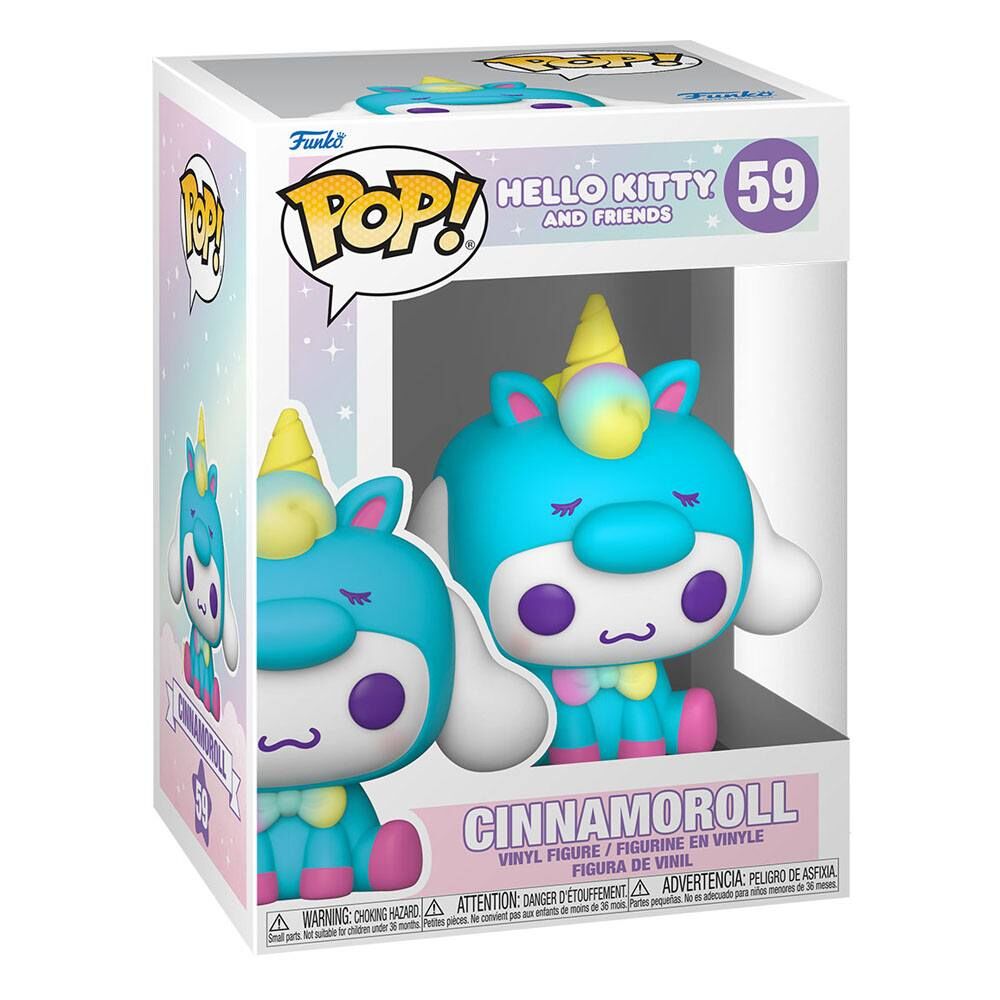Funko POP! Hello Kitty and Friends - Sanrio Vinyl Figur (59) Cinnamoroll 9cm Funko POP! Hello Kitty and Friends - Sanrio Vinyl Figur (59) Cinnamoroll 9cm