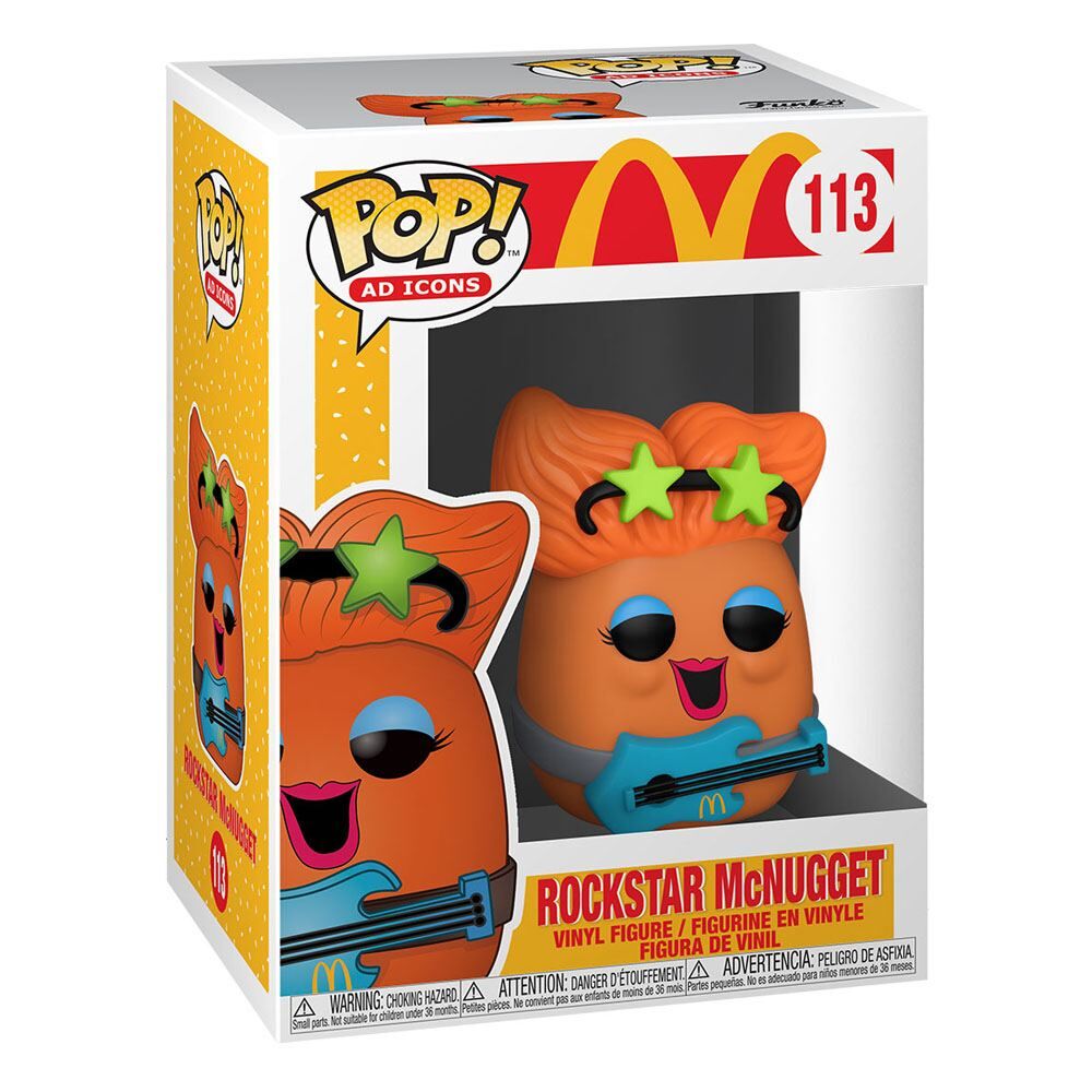 McDonald's POP! Ad Icons Vinyl Figur Rockstar Nugget 9 cm