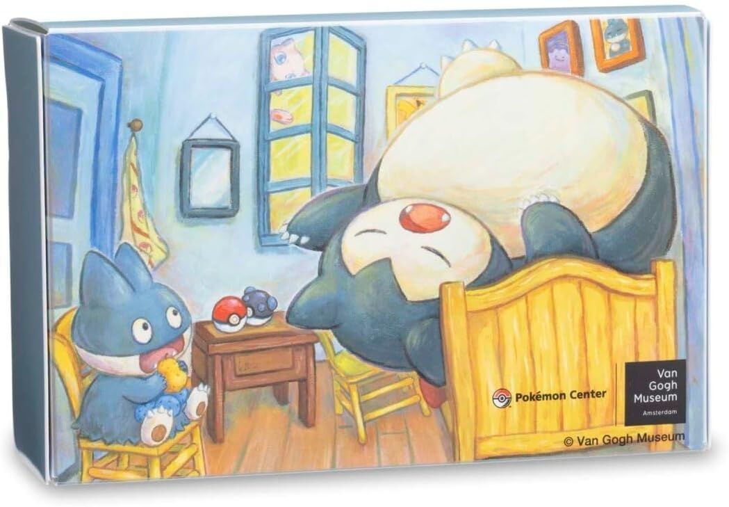 Pokémon Center × Van Gogh Museum: Munchlax & Snorlax Inspired by The Bedroom Double Deck Box