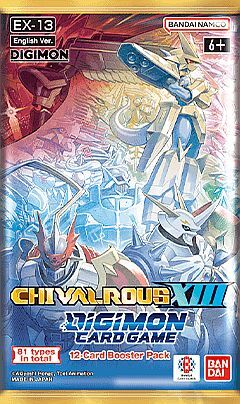 Chivalrous XIII EX-13 Extra Booster Pack - Digimon Card Game - EN Chivalrous XIII EX-13 Extra Booster Pack - Digimon Card Game - EN