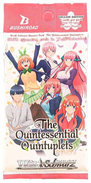 The Quintessential Quintuplets Booster - Weiss Schwarz TCG - JP The Quintessential Quintuplets Booster - Weiss Schwarz TCG - JP