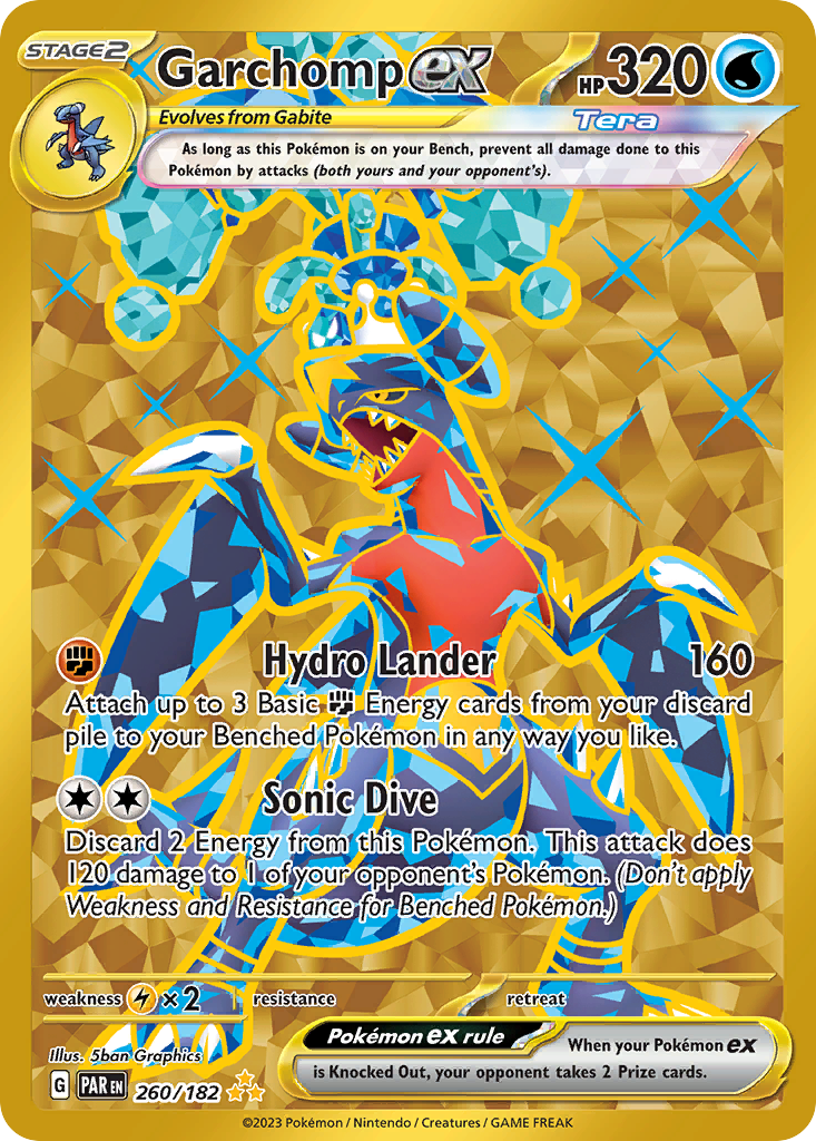 Garchomp ex - 260/182 - EN
