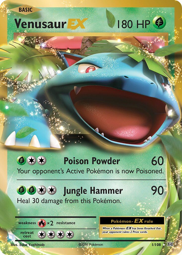 Venusaur-EX - 1/108 - EN