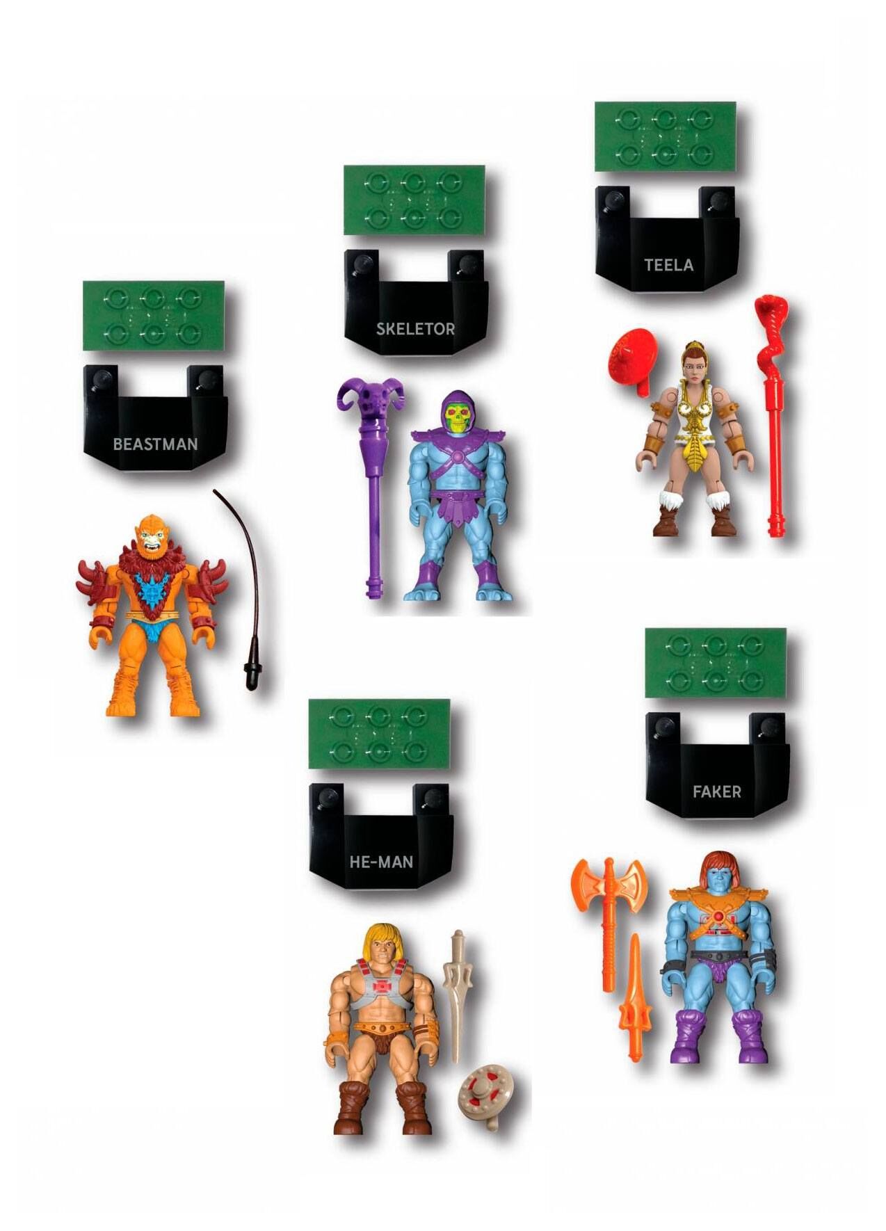 Masters of the Universe Mega Construx Probuilder Actionfiguren 5er-Pack Battle for Eternia Masters of the Universe Mega Construx Probuilder Actionfiguren 5er-Pack Battle for Eternia