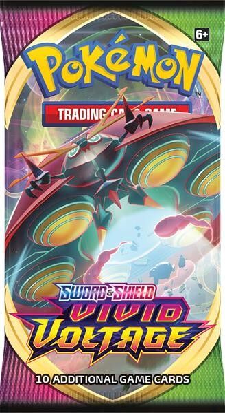 Pokémon Sword & Shield Vivid Voltage Booster - EN