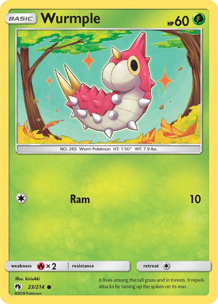 Wurmple - 23/214 - EN Wurmple - 23/214 - EN