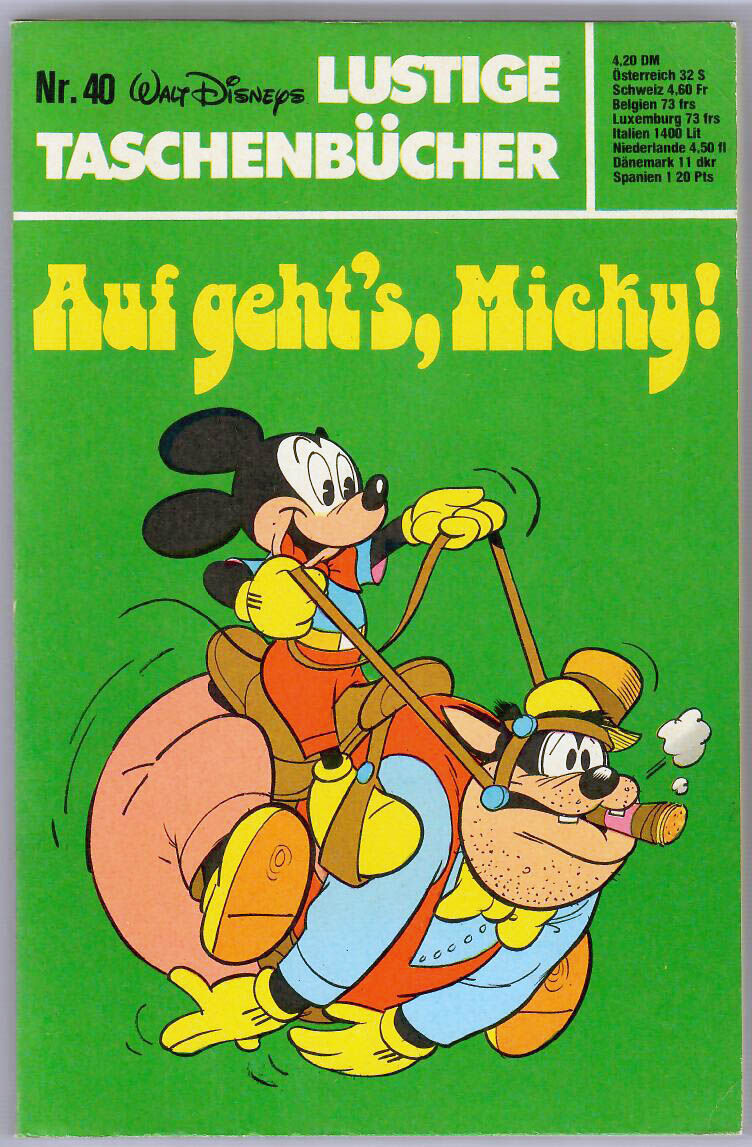 lustiges_taschenbuch_40 Walt Disneys Lustige Taschenbücher LTB #40