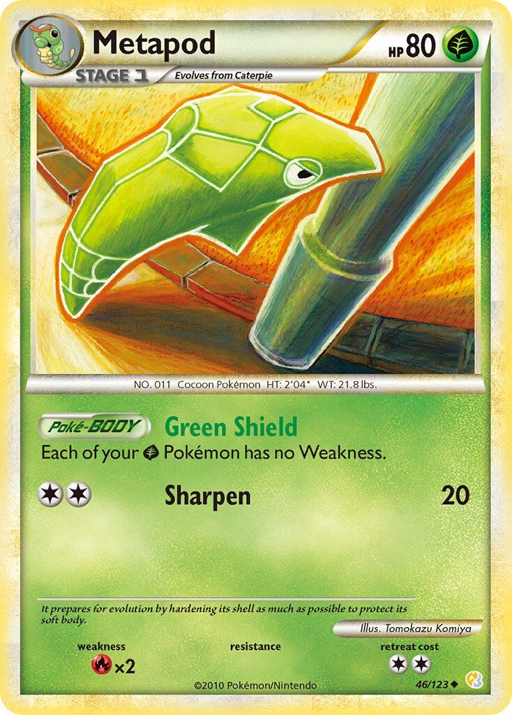Metapod - 46/123 - EN Metapod - 46/123 - EN