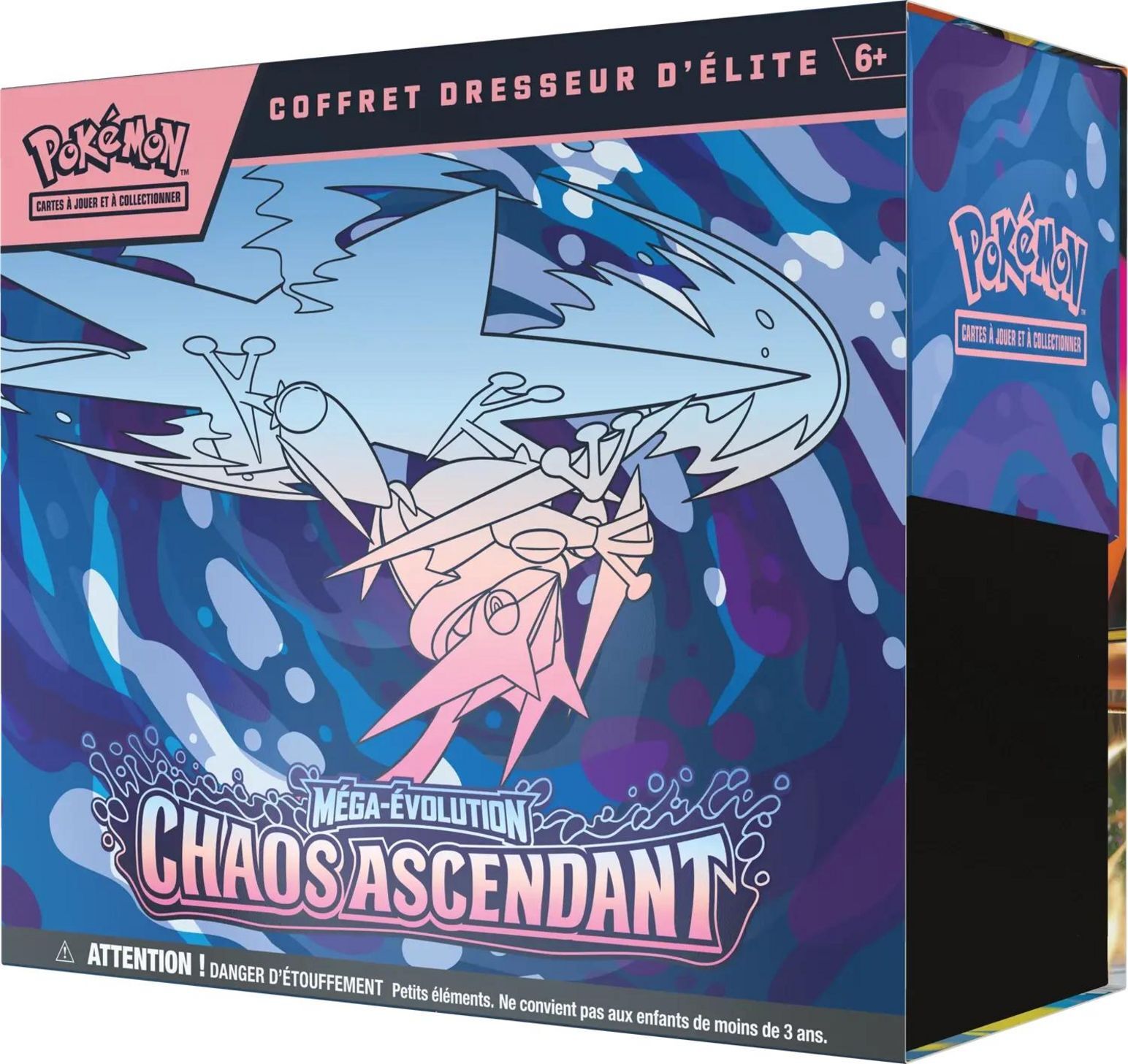 Pokémon JCC: Méga-Évolution (ME04) - Coffret Dresseur d'Élite Chaos Ascendant Chaos Ascendant - FR
