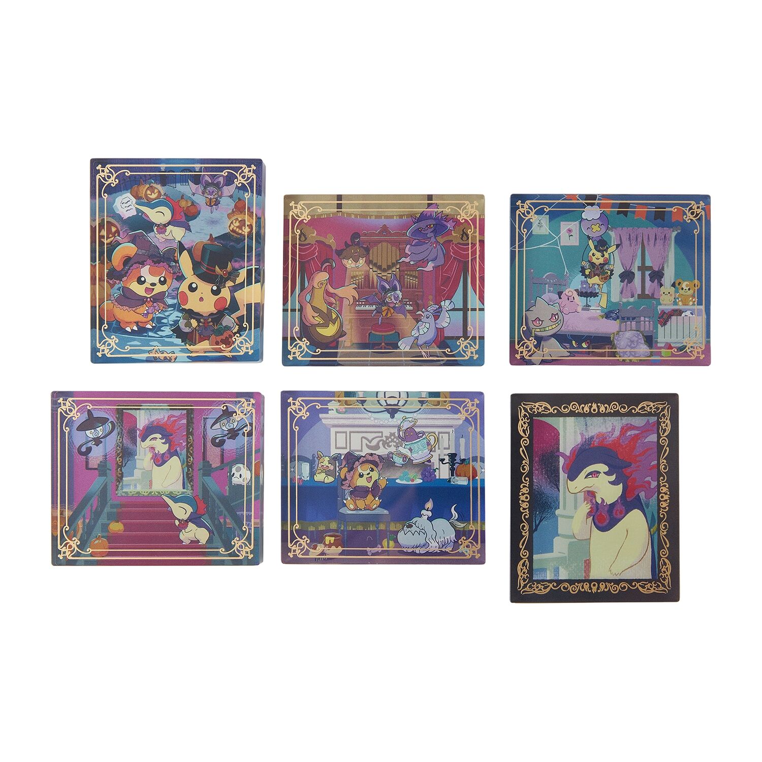 Pokémon Center Original - Magnet Collection Halloween Ghost Chateau Box Pokémon Center Original - Magnet Collection Halloween Ghost Chateau Box