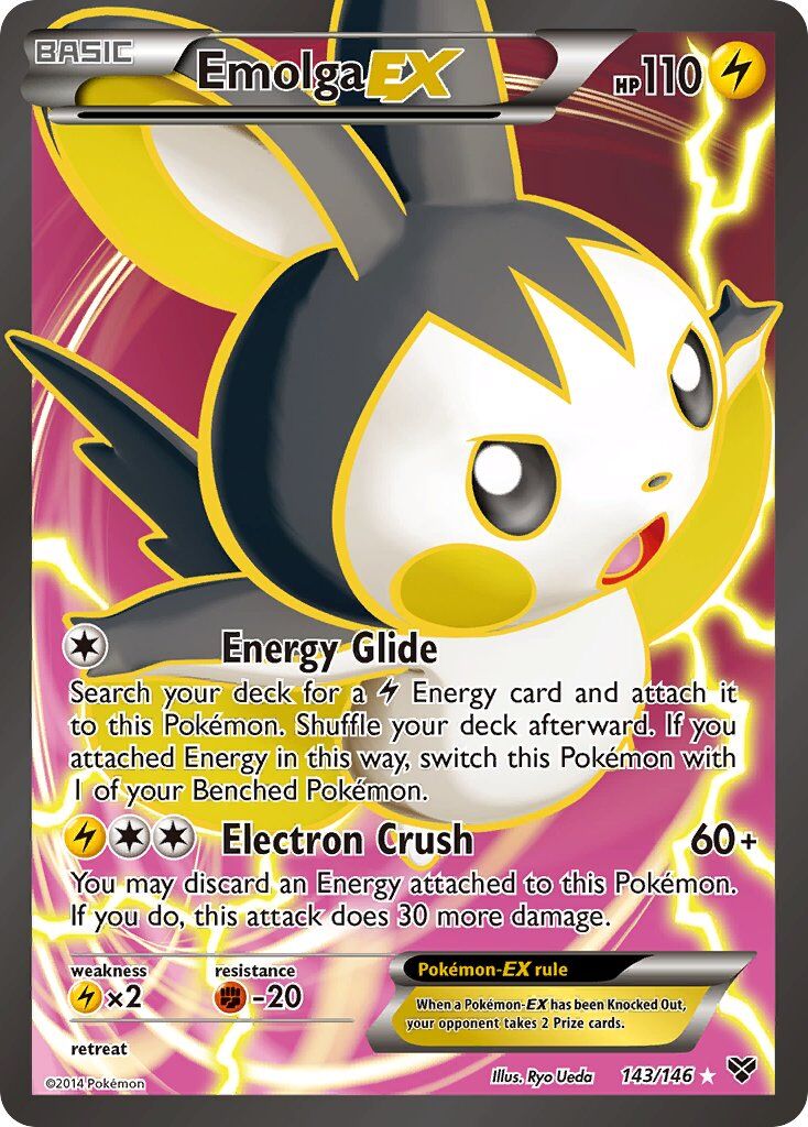 Emolga-EX - 143/146 - EN Emolga-EX - 143/146 - EN