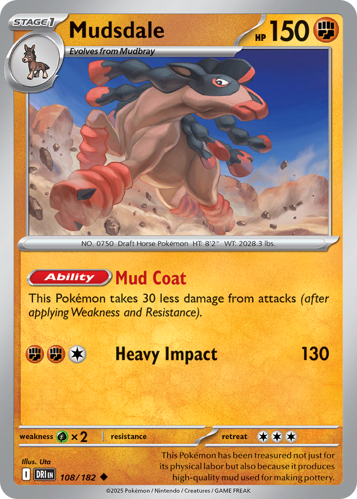 Mudsdale - 108/182 - EN