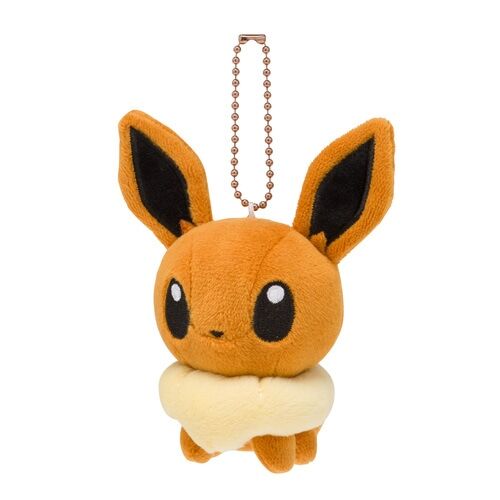 Eevee Dolls Plush Mascot Key Chain - 11,5 cm Eevee Dolls Plush Mascot Key Chain - 11,5 cm