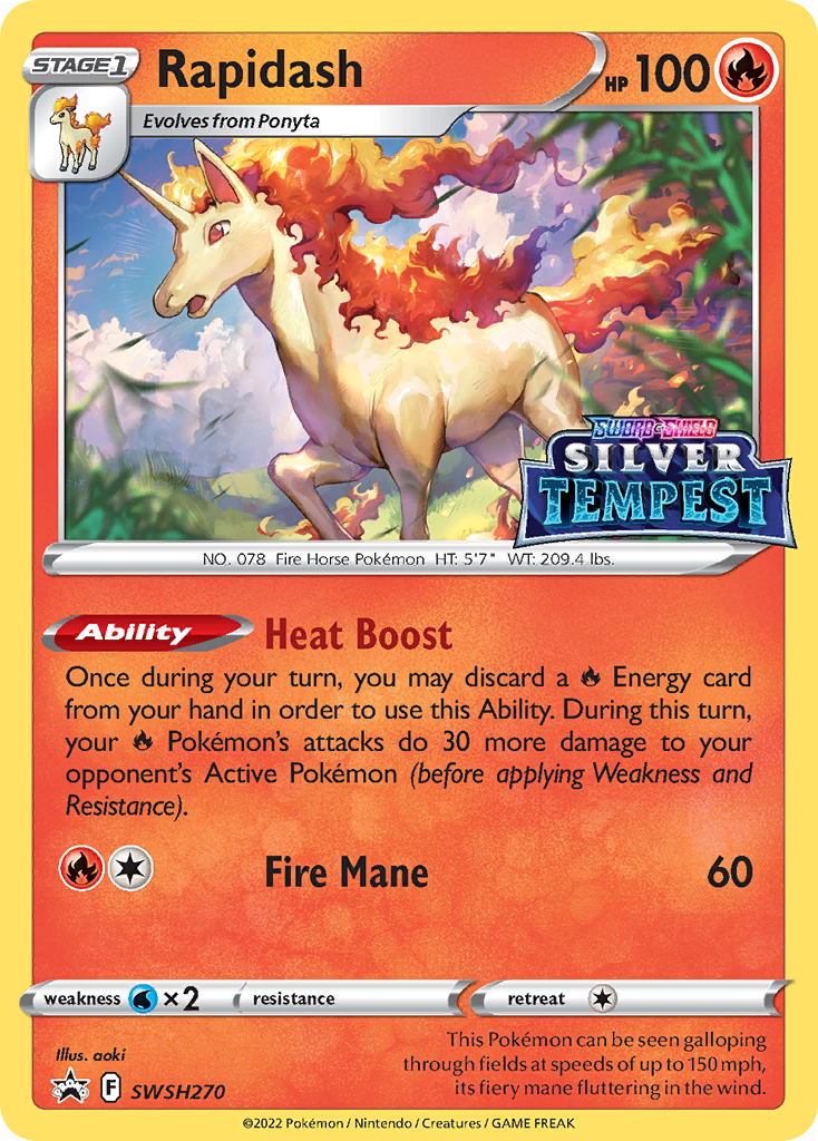 Rapidash - SWSH270/306 - EN