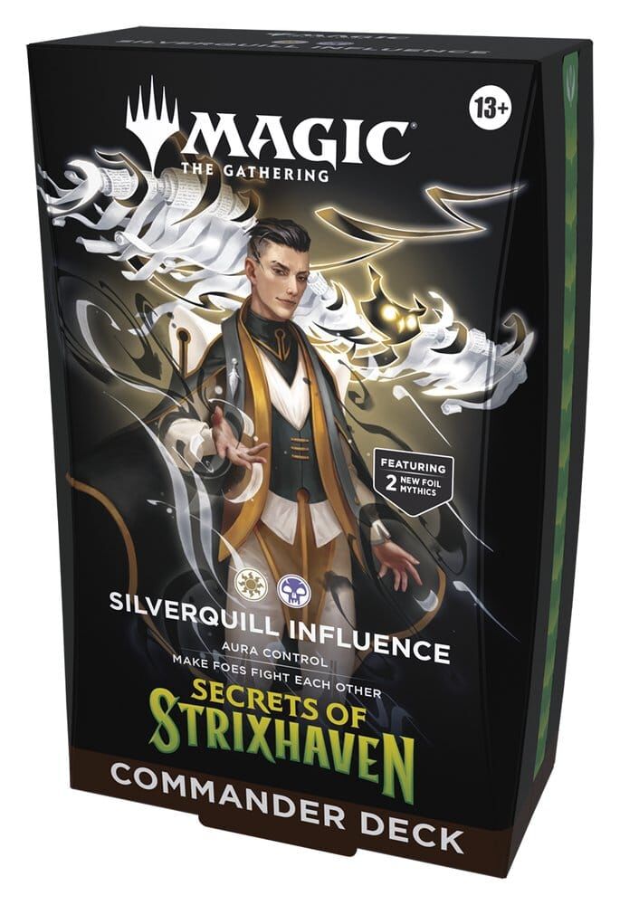 Magic the Gathering Secrets of Strixhaven - Silverquill Influence Commander Deck - EN