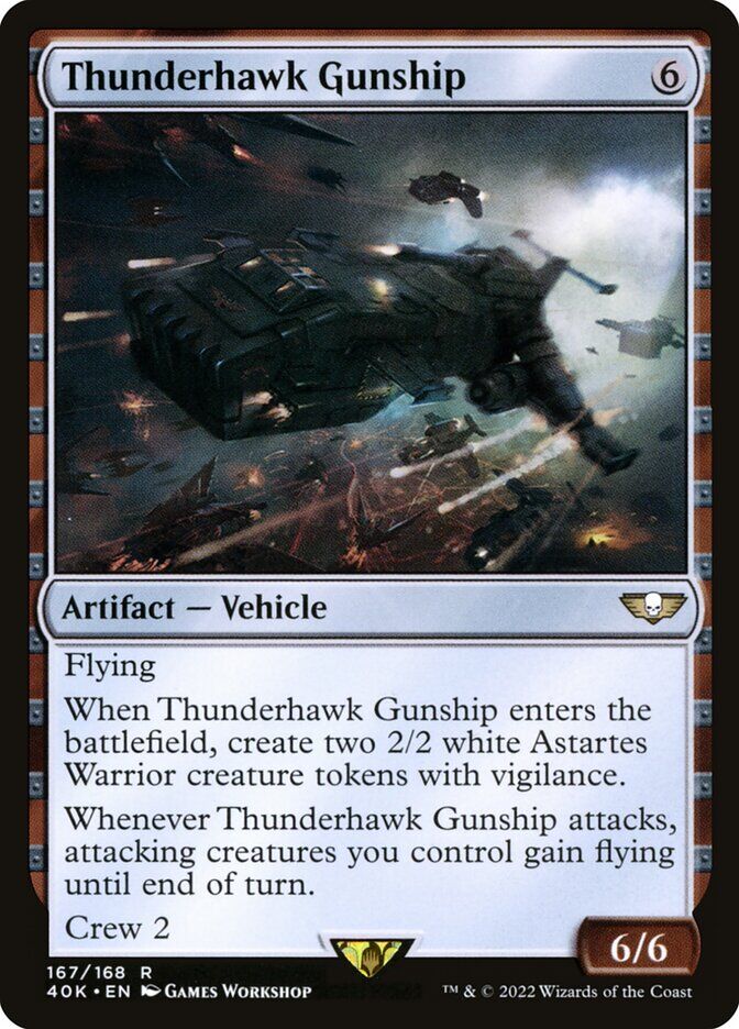 Thunderhawk Gunship - 40K 167 - Normal - EN - NM