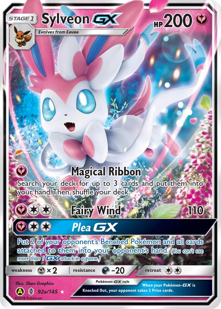 Sylveon-GX - 92a/145 - EN Sylveon-GX - 92a/145 - EN
