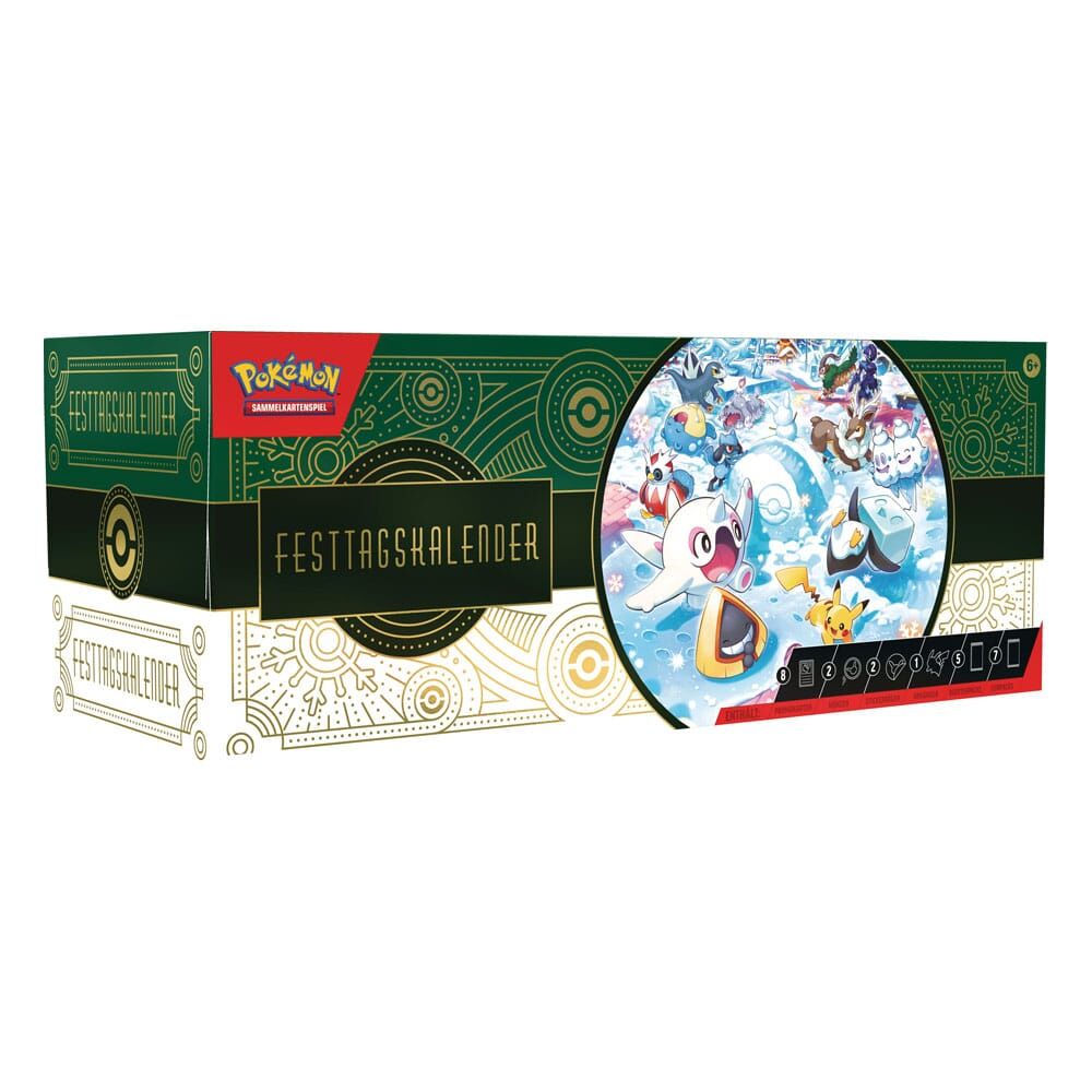 Pokémon TCG: Adventskalender 2024 - DE Pokémon TCG: Adventskalender 2024 - DE