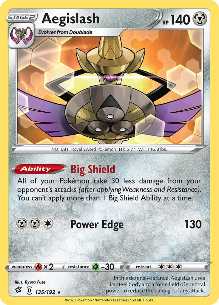 Aegislash - 135/192 - EN