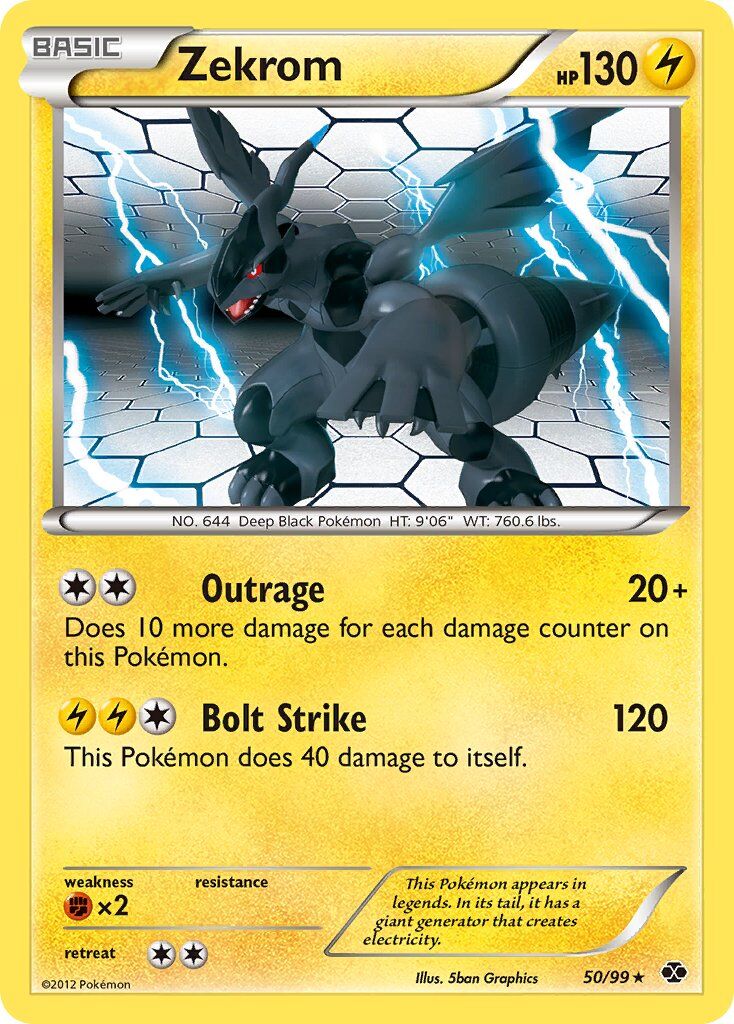 Zekrom - 50/99 - EN Zekrom - 50/99 - EN