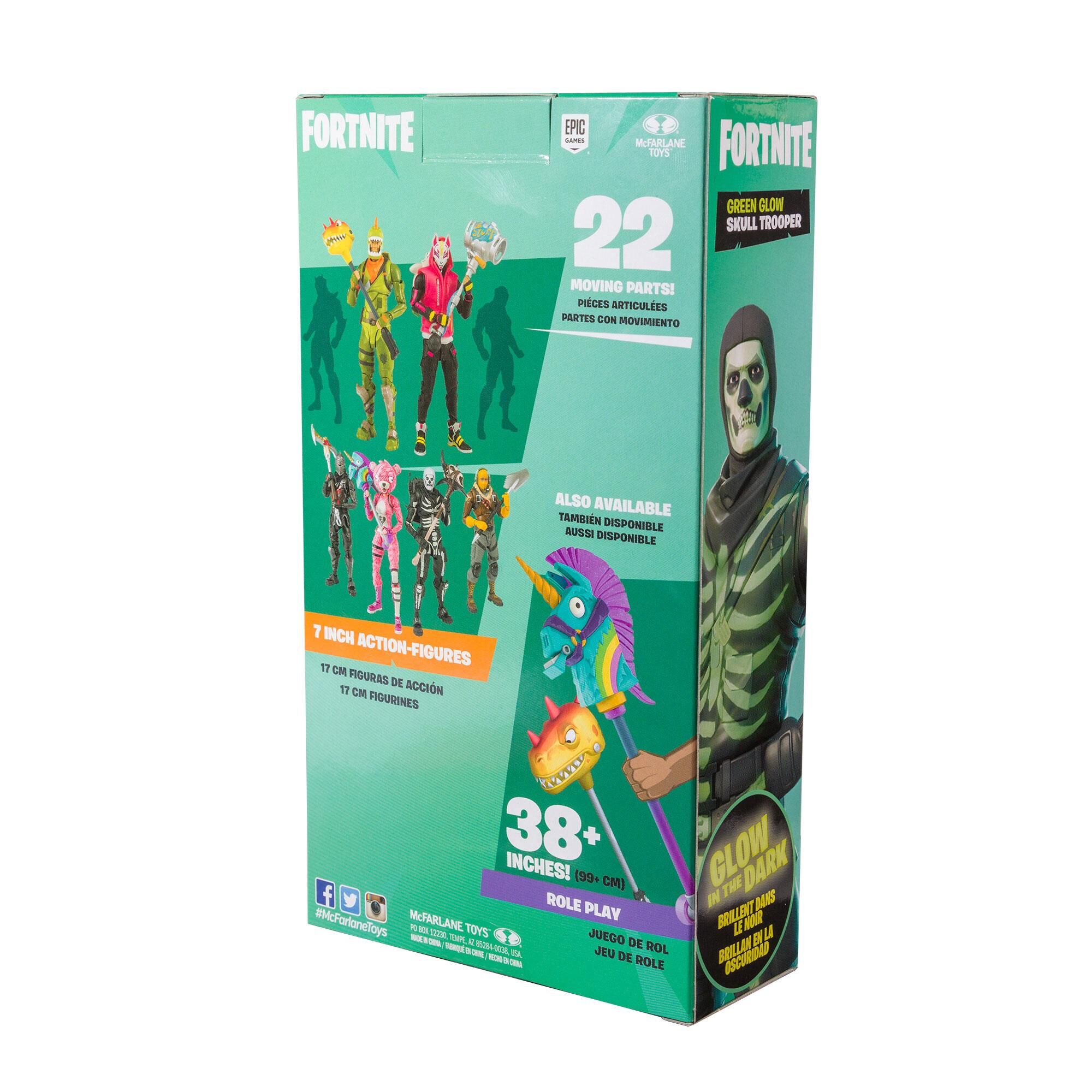 Fortnite Actionfigur Green Glow Skull Trooper Walgreens Exclusive 18 cm