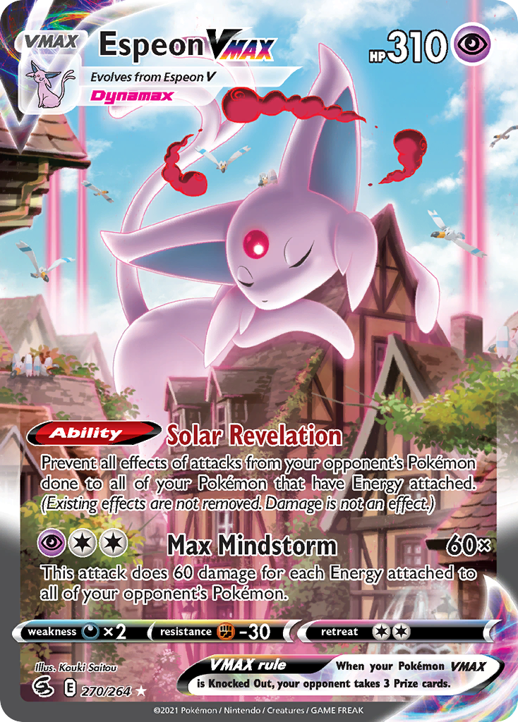 Espeon VMAX - 270/264 - EN Espeon VMAX - 270/264 - EN