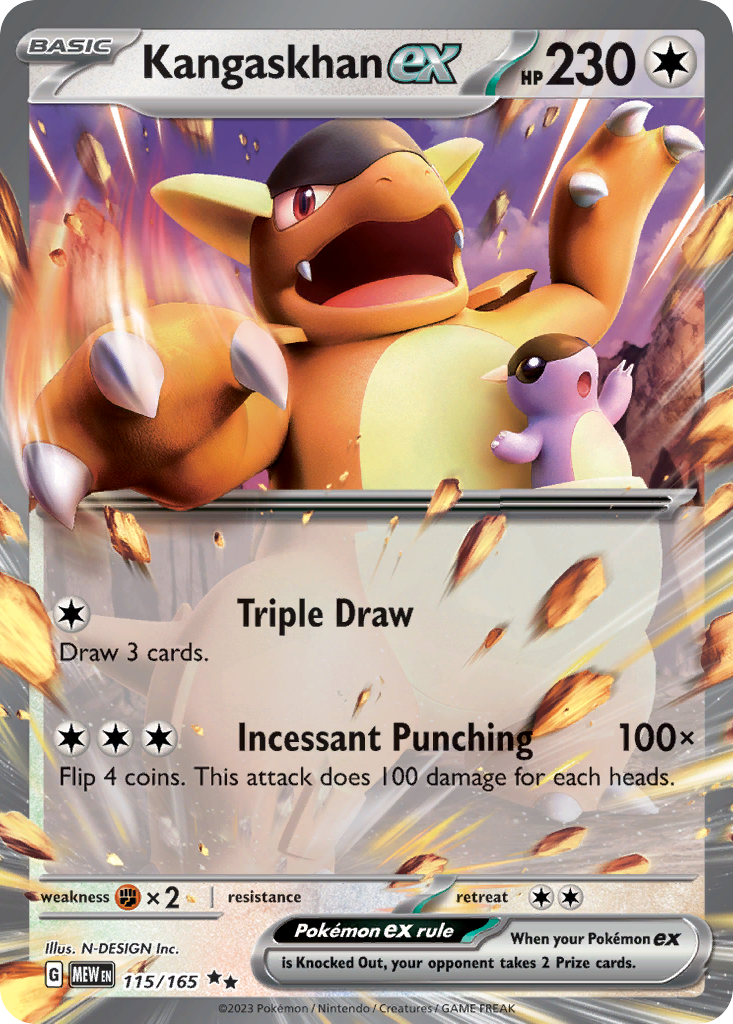 Kangaskhan ex - 115/207 - EN Kangaskhan ex - 115/207 - EN