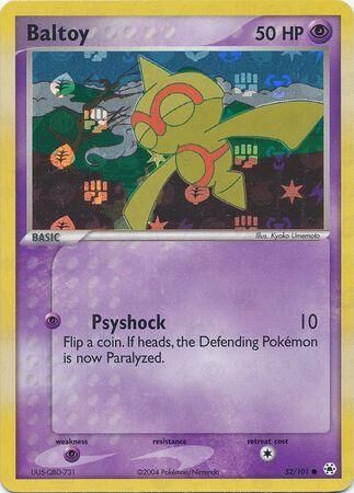 Baltoy - 52/101 - Reverse Holo - EN