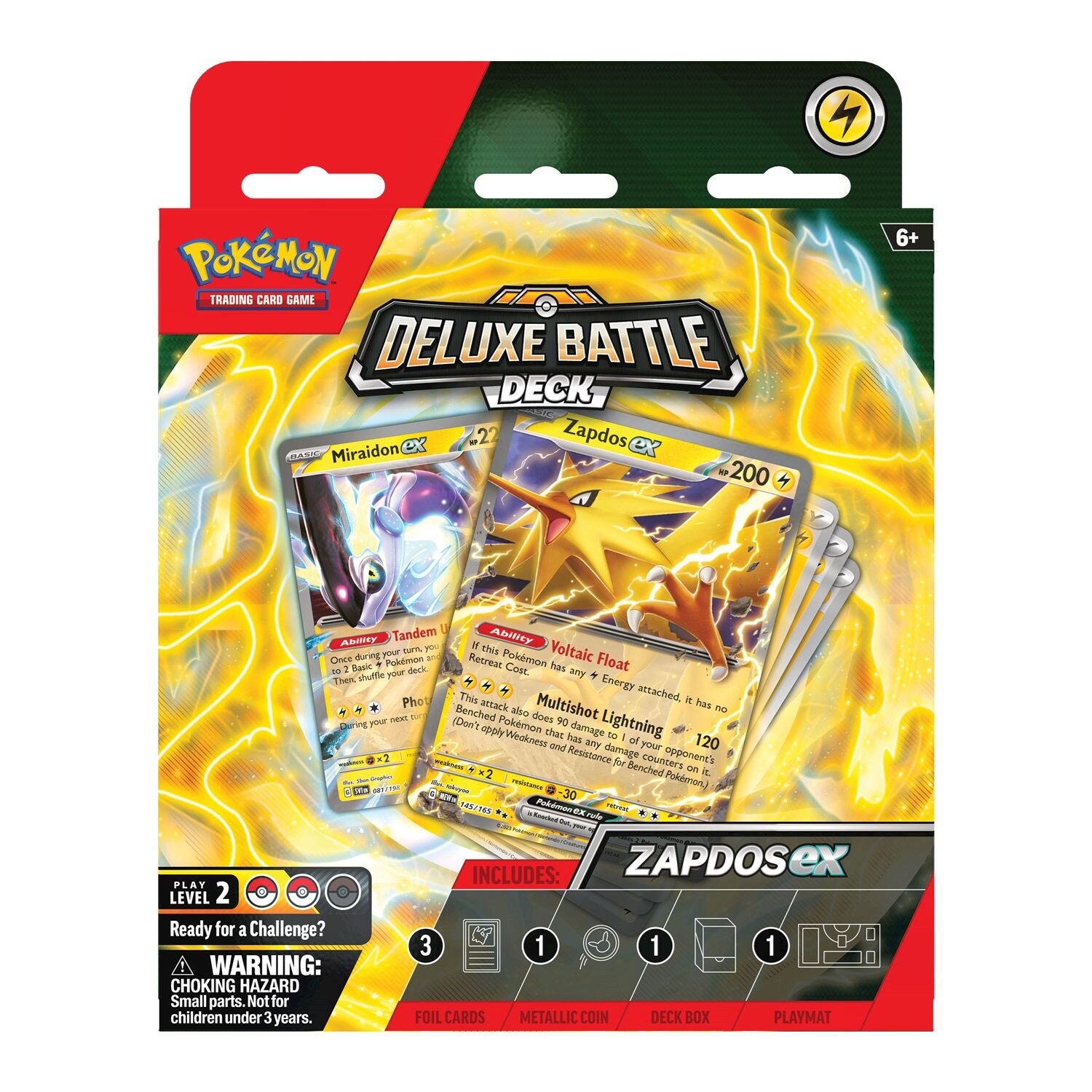 Pokémon Zapdos EX - Deluxe Battle Deck - EN