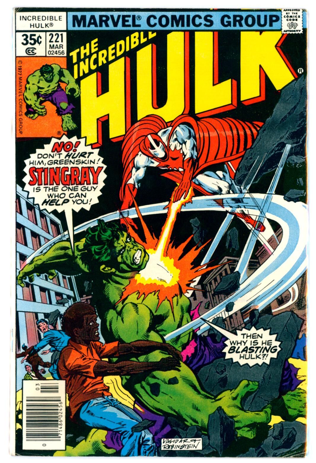 Incredible Hulk #221