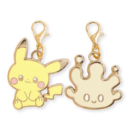 Pokemon Center - Pokepeace Pikachu, Milcery Schlüsselanhänger - 2 Stück Pokemon Center - Pokepeace Pikachu, Milcery Schlüsselanhänger - 2 Stück