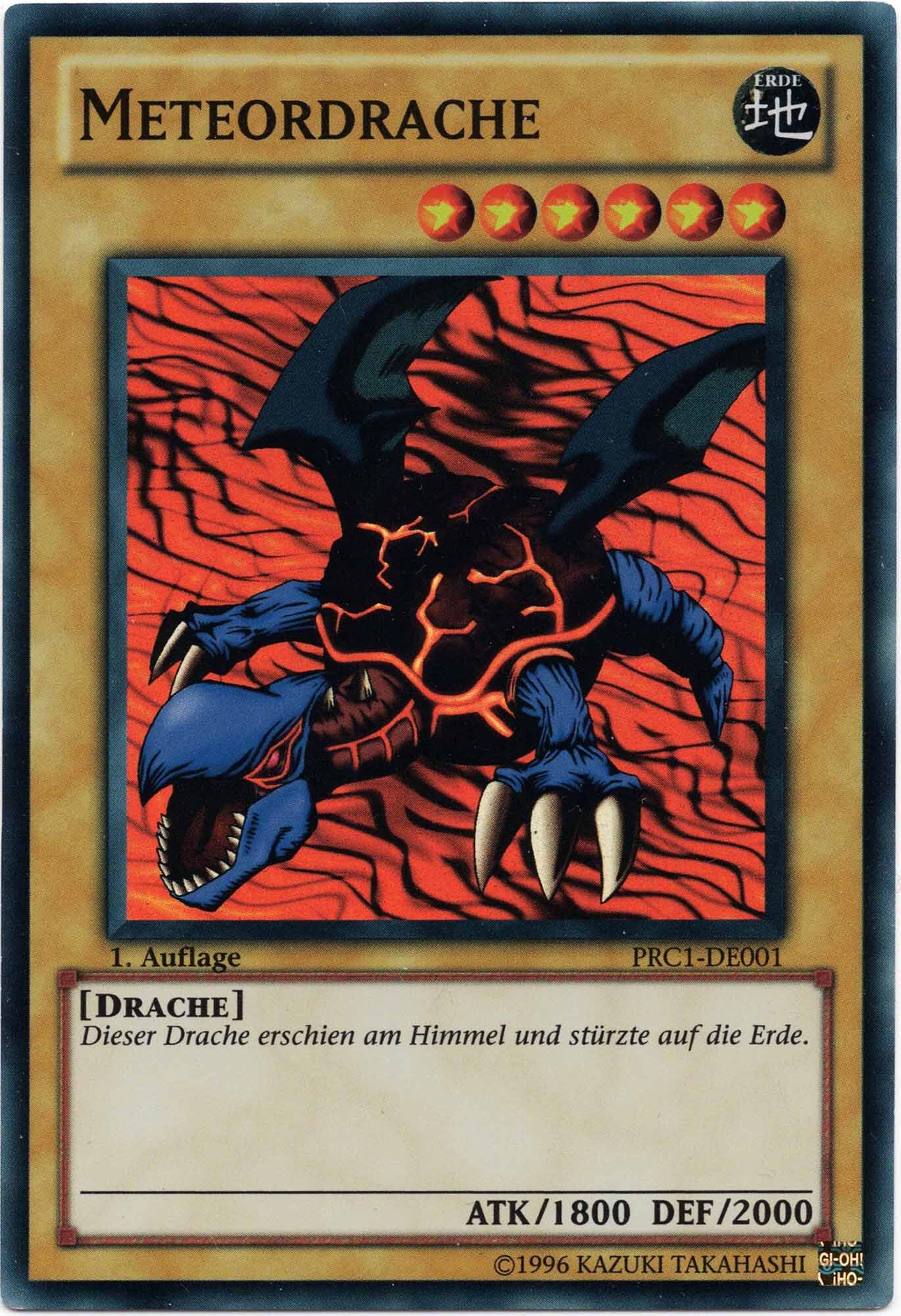 Meteordrache - PRC1-DE001 - Super Rare (Lightly Played)