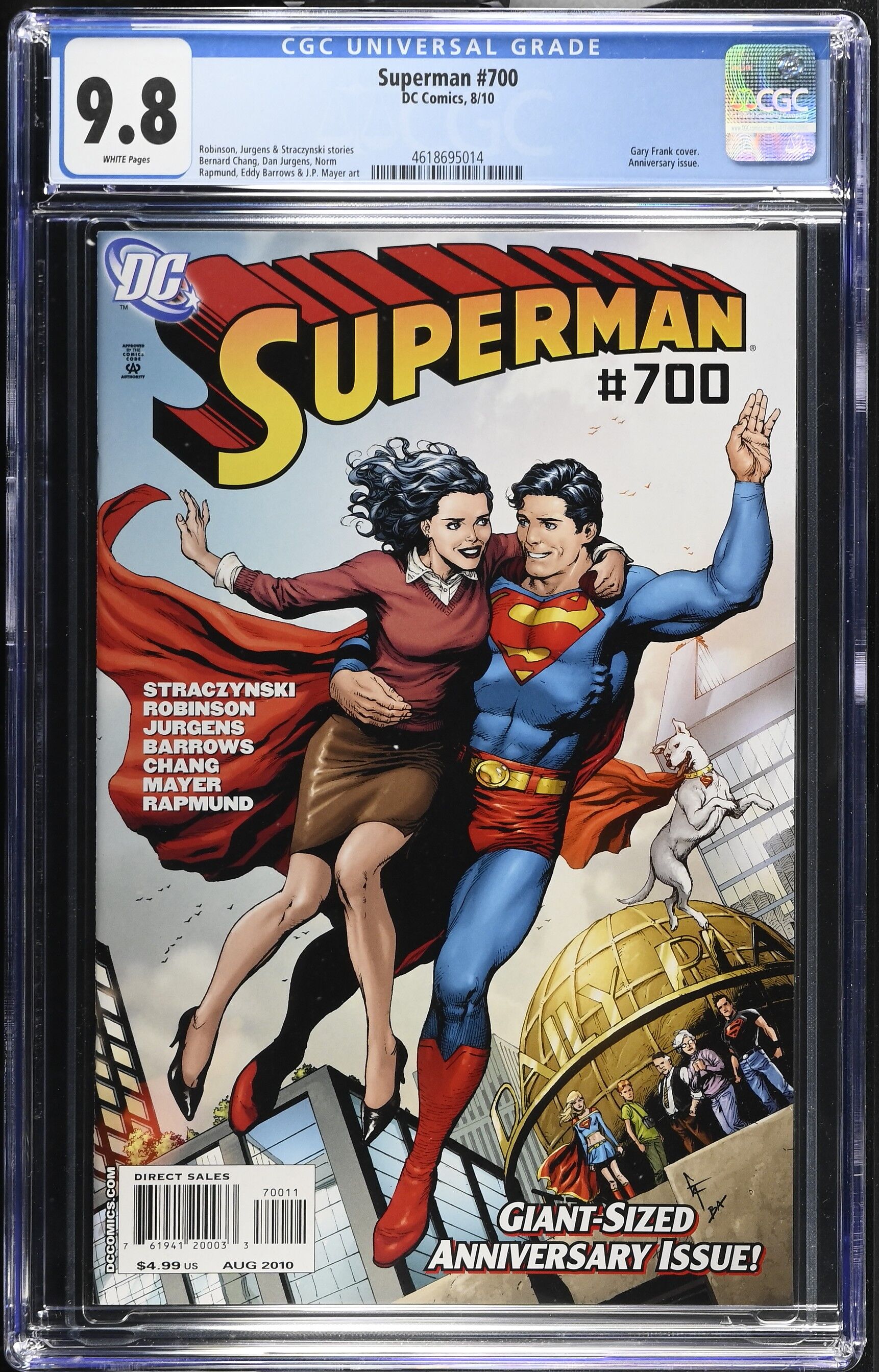 Superman Issue 700 - CGC 9.8
