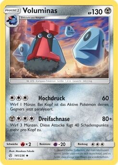 Voluminas 141/236 - Pokémon TCG