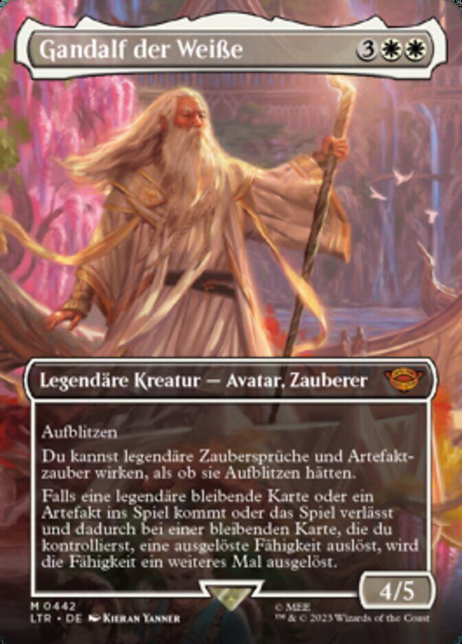 Gandalf the White - LTR 442 - Normal - DE - NM Gandalf the White - LTR 442 - Normal - DE - NM