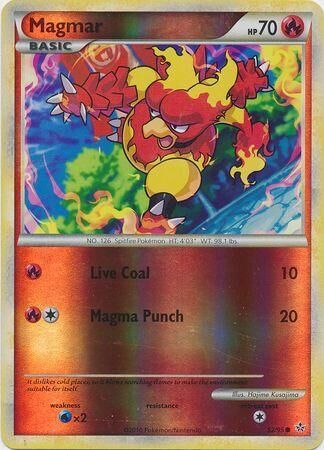 Magmar - 52/95 - Reverse Holo - EN