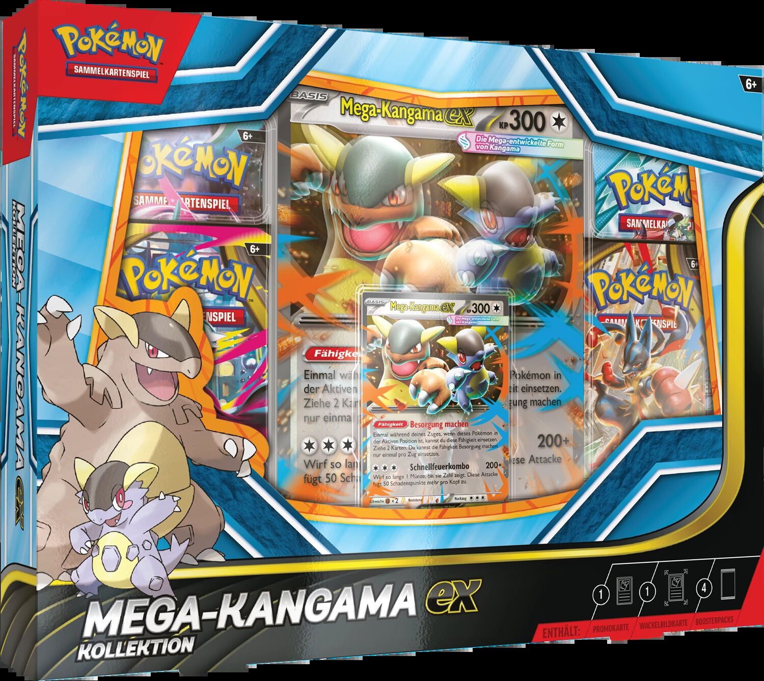 Pokémon Mega-Kangama ex Kollektion - DE Pokémon Mega-Kangama ex Kollektion - DE