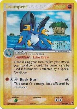 Swampert - 27/100 - Reverse Holo - EN