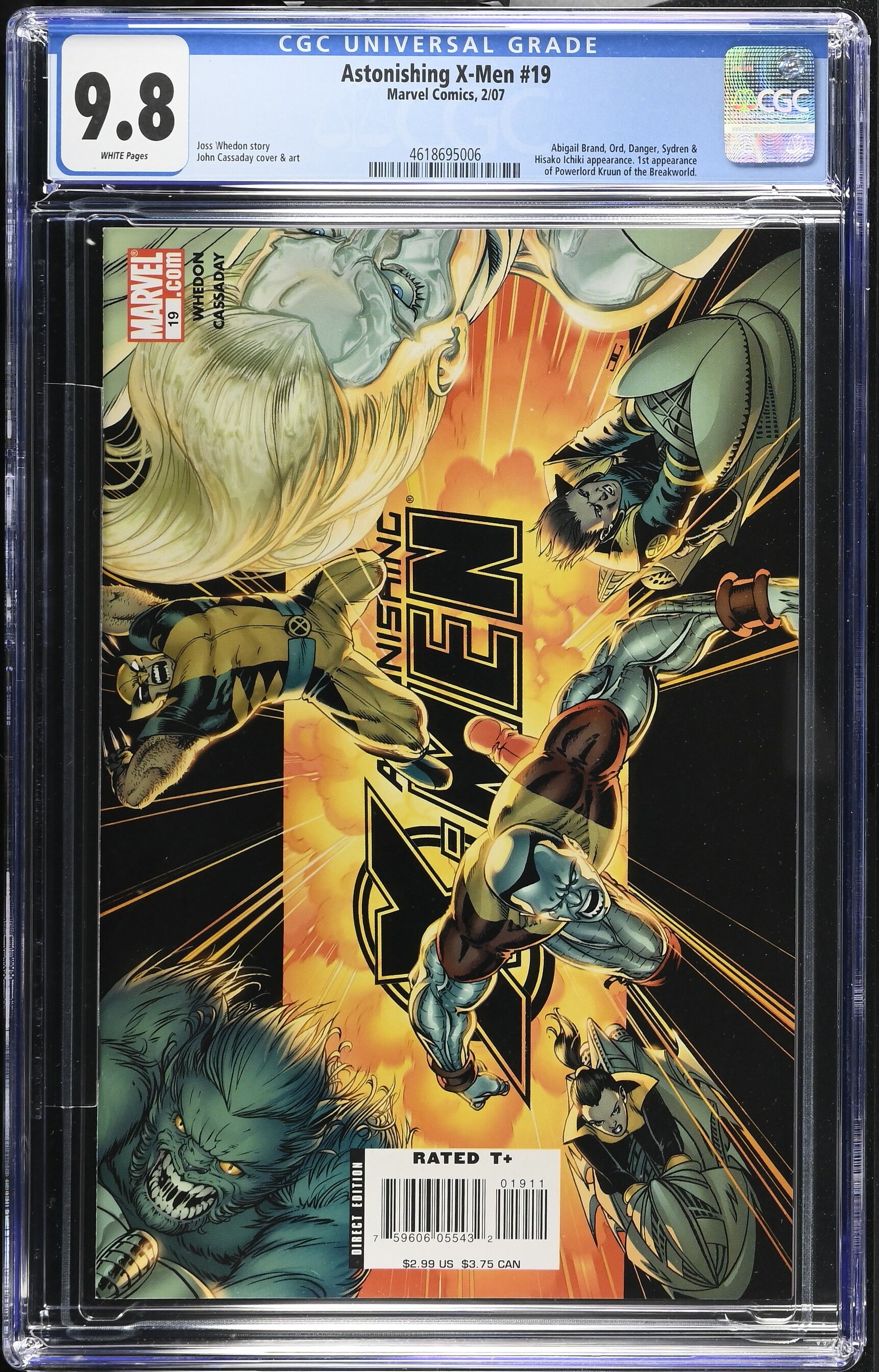 Astonishing X-Men #19 CGC 9.8 Top Pop!